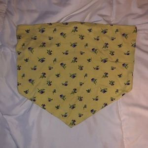 Crop Yellow Flower Top